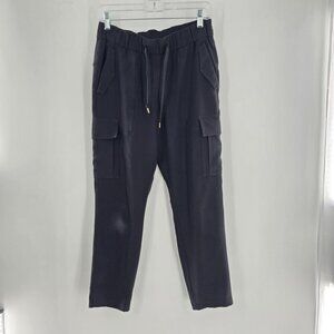 LULULEMON Black pants‎ 6 Ready Set Cargo Pant drawstring big pockets athletic